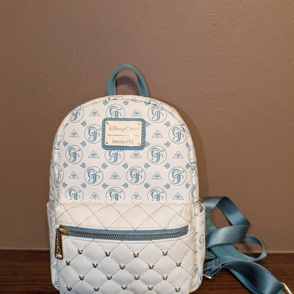 Loungefly | Bags | Loungefly White And Blue Mini Backpack  display picture 2